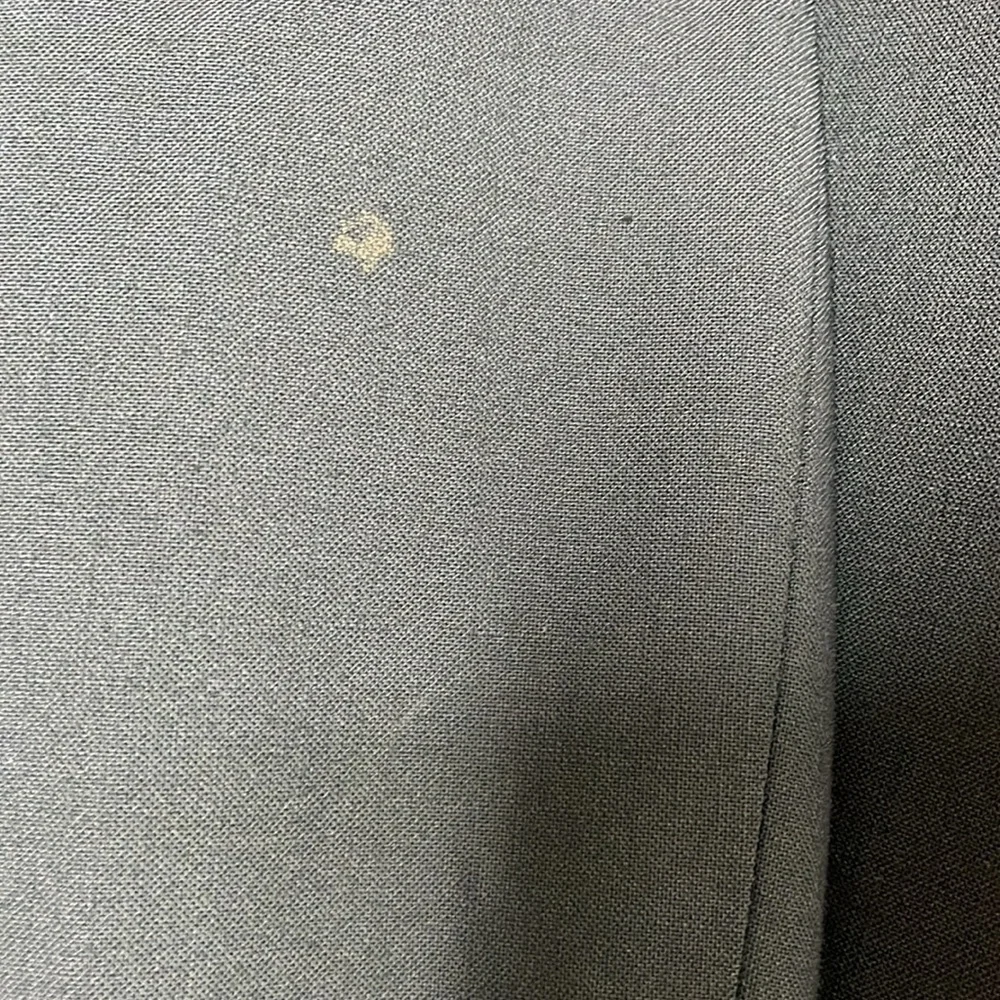 Vintage Balmain Black Wool 3 Button Sportscoat Blazer Men Size 42 Long